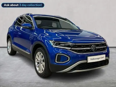 Used VW T-Roc Style 150 HP (110 kW) 2025 Blue SUV