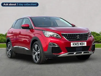 Second-hand Peugeot 3008 Allure 130 CP (95 kW) 2019 Roșu SUV