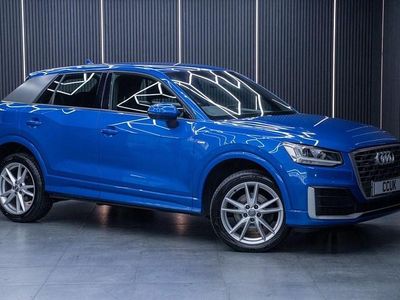 Used Audi Q2 S-Line 190 HP (139 kW) 2018 Blue SUV