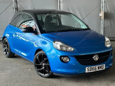 Used Vauxhall Adam S 2016 Blue Hatchback