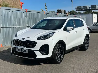 Used Kia Sportage GT-Line 177 HP (130 kW) 2018 White SUV