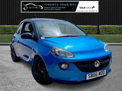 Used Vauxhall Adam S 70 HP (51 kW) 2016 Blue Hatchback