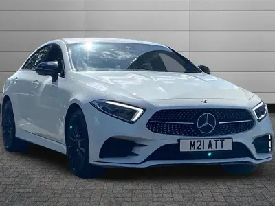 Used Mercedes CLS400 AMG line 330 HP (242 kW) 2021 White Sedan