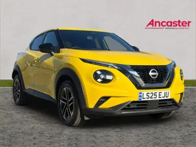 Used Nissan Juke N-Connecta 114 HP (83 kW) 2025 Yellow SUV