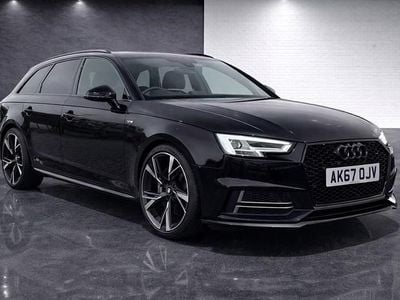 Used Audi A4 S-Line 190 HP (139 kW) 2017 Black Estate