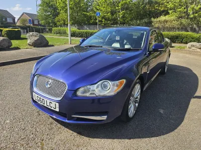 Used Jaguar XF Premium Luxury 2010 Blue Sedan