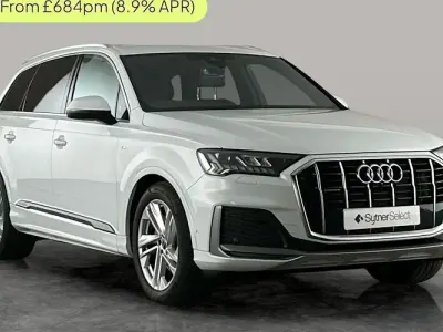 Used Audi Q7 S-Line 286 HP (210 kW) 2023 White SUV