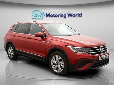 Used VW Tiguan Allspace S 150 HP (110 kW) 2022 Red SUV