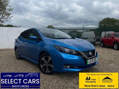 Usado Nissan Leaf N-Connecta 110 kW (150 CV) 2022 Azul Utilitario