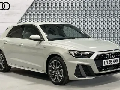 New Audi A1 Sportback S-Line 150 HP (110 kW) 2026 Silver Hatchback