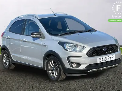 Used Ford Ka Plus Active 86 HP (63 kW) 2018 Silver Hatchback
