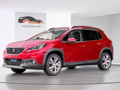 Used Peugeot 2008 Allure 110 HP (80 kW) 2017 Red SUV