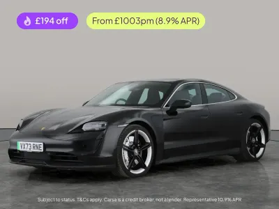 Used Porsche Taycan Performance Package 419 kW (571 HP) 2023 Black Sedan