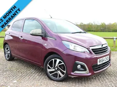 Used Peugeot 108 Allure 82 HP (60 kW) 2014 Mauve/purple Hatchback