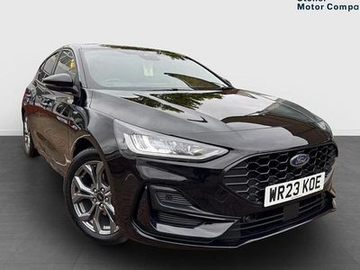Black Used 2023 Ford Focus ST-Line Hatchback | £12,499 (Good price)