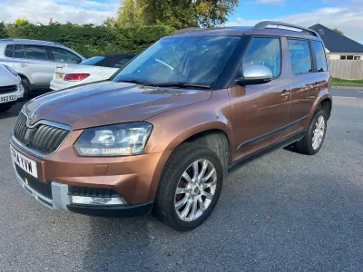 Used Skoda Yeti SE 105 HP (77 kW) 2014 Bronze SUV