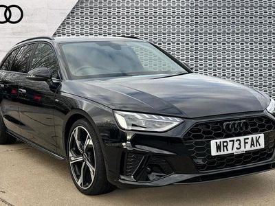 Black Used 2023 Audi A4 Black Edition Estate | £28,890 (A bit pricey)
