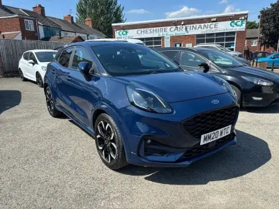 Used Ford Puma ST-Line X 125 HP (91 kW) 2020 Blue SUV