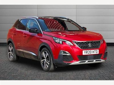 Used Peugeot 3008 GT-line 131 HP (96 kW) 2020 Ultimate red SUV