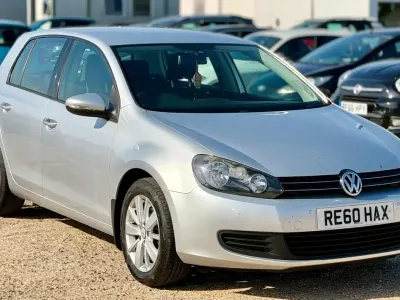 Used VW Golf VI Match 105 HP (77 kW) 2010 Silver Hatchback