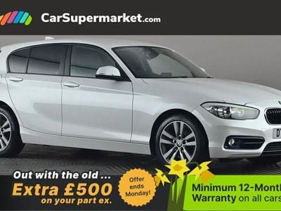 Used BMW 118 Sport Line 136 HP (100 kW) 2019 White Hatchback