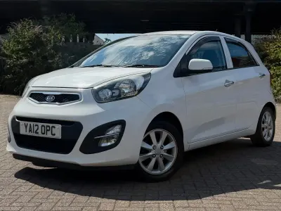 Used Kia Picanto 2012 White Hatchback