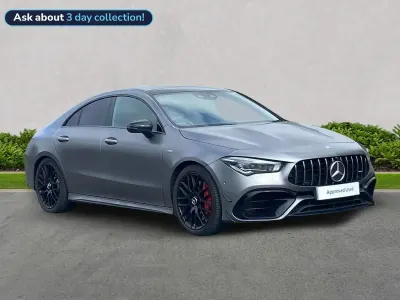 Used Mercedes CLA45 AMG AMG 421 HP (309 kW) 2020 Grey Coupe