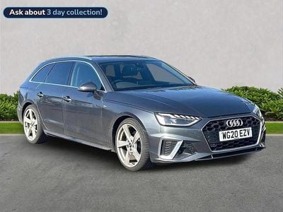 Used Audi A4 S-Line 163 HP (119 kW) 2020 Grey Estate