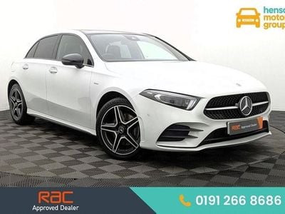 White Used 2021 Mercedes A250 AMG line Hatchback | £15,949 (Fair price)