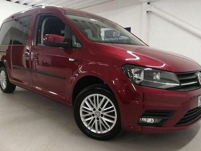 Used VW Caddy Maxi Life S 102 HP (75 kW) 2020 Red MPV