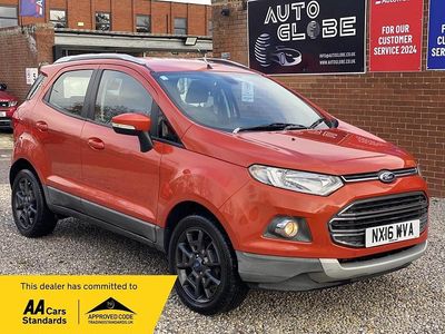 Used Ford Ecosport Titanium 125 HP (91 kW) 2016 Red SUV