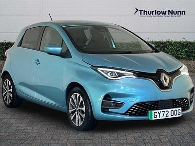 Blue Used 2022 Renault Zoe GT-Line Hatchback | £11,980 (Fair price)