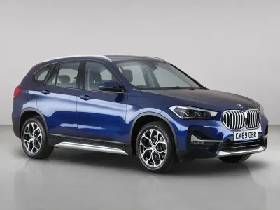 Used BMW X1 xLine 192 HP (141 kW) 2019 Blue SUV