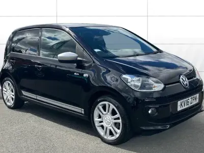 Used VW up! CLUB 75 HP (55 kW) 2016 Black Hatchback
