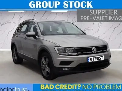 Second-hand VW Tiguan Match 150 CP (110 kW) 2019 Argintiu SUV