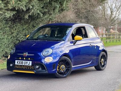 Used Abarth 595 2018 Blue Hatchback