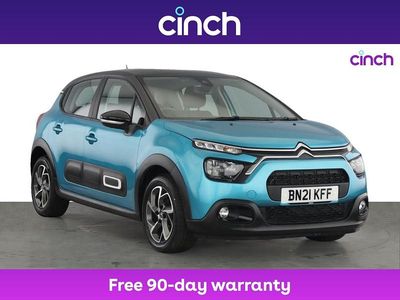 Blue Used 2021 Citroën C3 PureTech Hatchback | £11,169 (A bit pricey)