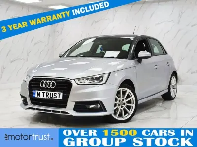 Used Audi A1 Sportback S-Line 150 HP (110 kW) 2015 Silver Hatchback