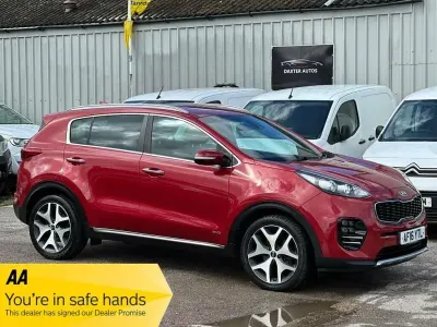 Used Kia Sportage GT-Line 2016 Red SUV