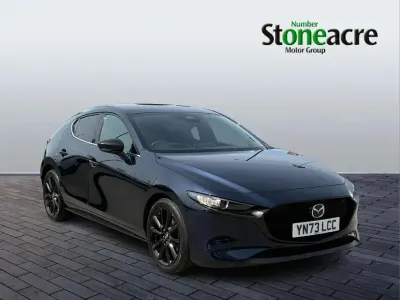 Used Mazda 3 Homura-Line 120 HP (88 kW) 2023 Blue Hatchback