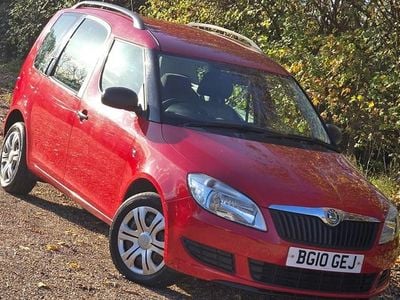 Red Used 2010 Skoda Roomster MPV | £3,950 (Fair price)
