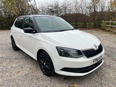 White Used 2018 Skoda Fabia Colour Edition Hatchback | £6,890 (Fair price)