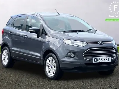 Used Ford Ecosport Zetec 112 HP (82 kW) 2016 Grey SUV