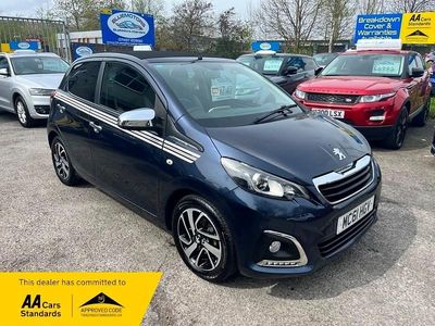 Used Peugeot 108 Collection 2017 Blue Hatchback