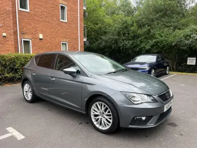 Used Seat Leon SE Dynamic 110 HP (80 kW) 2018 Grey Hatchback