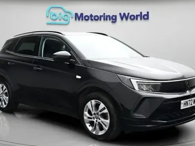 Used Vauxhall Grandland X GS Line 131 HP (96 kW) 2022 Black SUV
