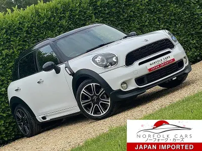 Used Mini Cooper S Countryman 184 HP (135 kW) 2013 Light white SUV