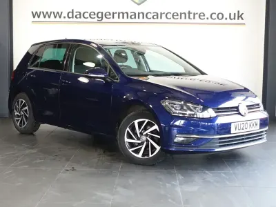 Second-hand VW Golf VII Edition 150 CP (110 kW) 2020 Albastru Hatchback