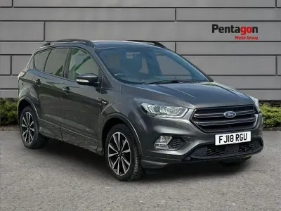 Used Ford Kuga ST-Line 120 HP (88 kW) 2018 Grey SUV