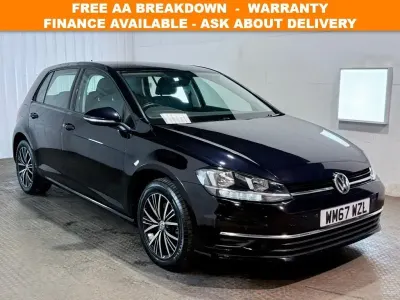 Second-hand VW Golf VII SE 115 CP (84 kW) 2018 Negru Hatchback